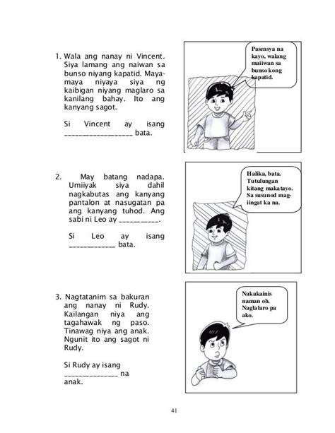 halimbawa ng tauhan sa kwento|Filipino 6 dlp 21 mga katangian ng tauhan .